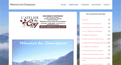 Desktop Screenshot of champsaur.net